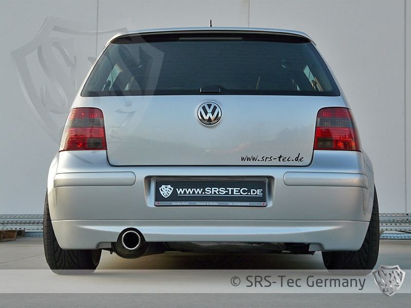 Heckansatz Jubi-Style VW Golf 4 Auspuff links 