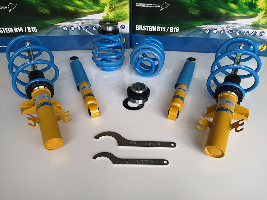 B14-Klemm Bilstein B14 Gewindefahrwerk VW T6.1 40-70mm Klemmbefestigung